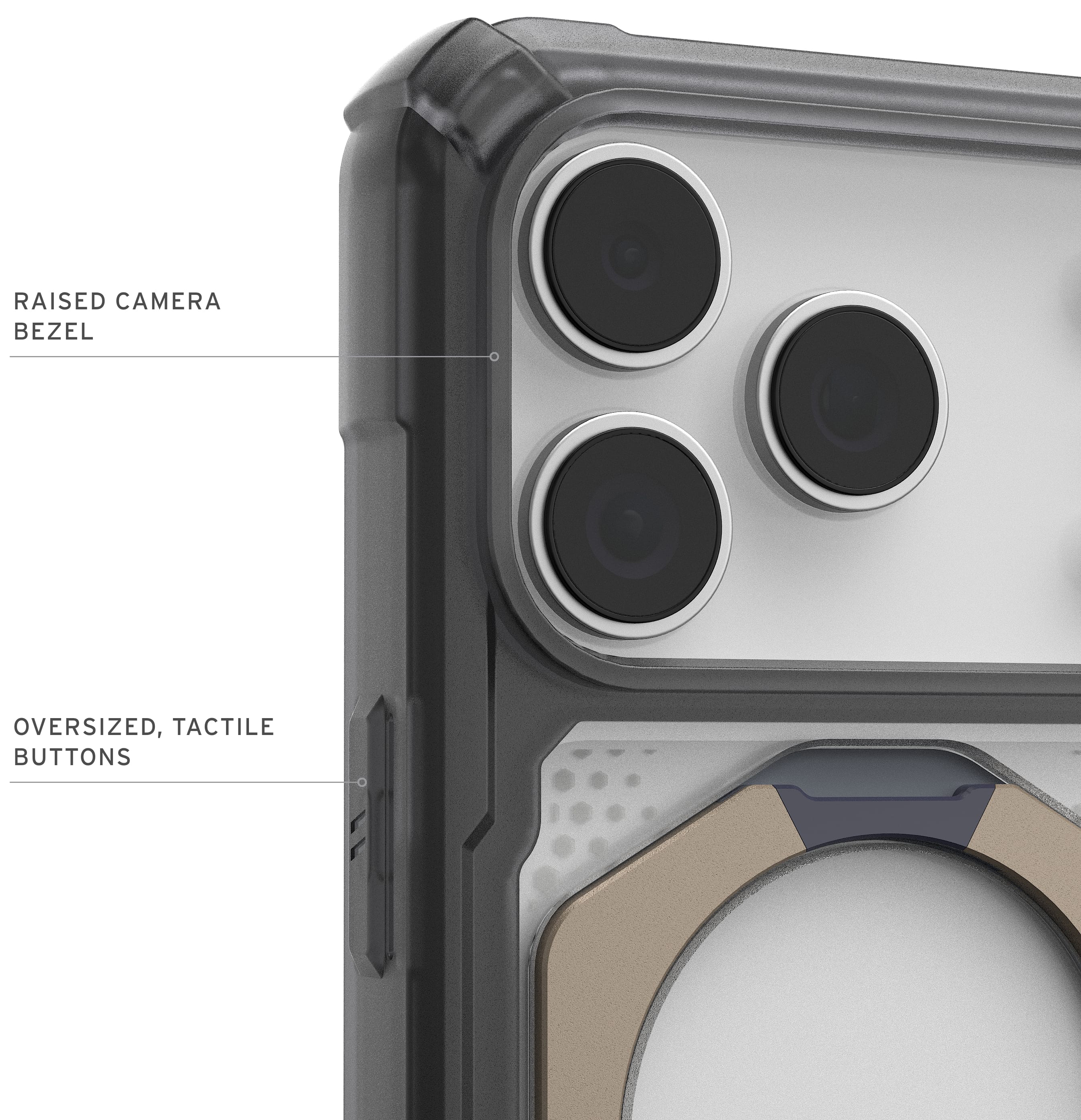 Чохол UAG для Apple iPhone 17 Pro, Plasma XTE MagSafe, Ash/Titanium (114527113136)фото7