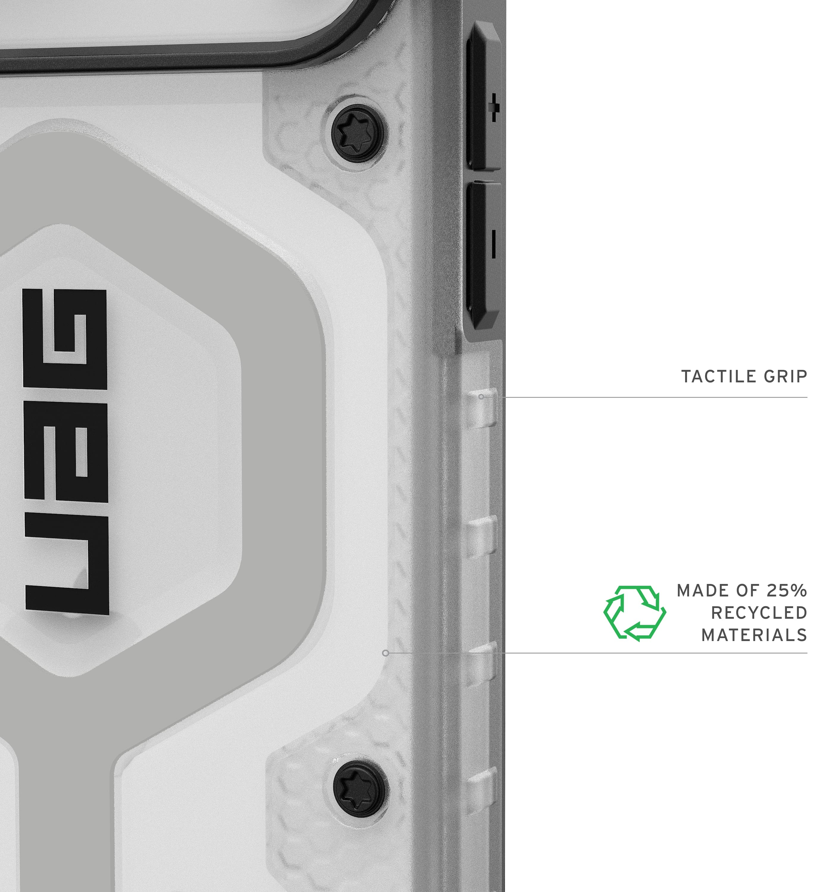 Чехол UAG для Apple iPhone 17 Pro Max, Pathfinder Clear MagSafe, Ice/Silver (114552114333) фото 9