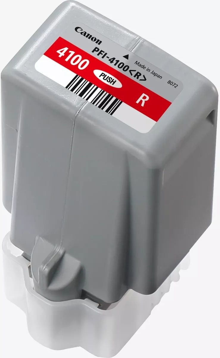 Картридж Canon PFI-4100 imagePROGRAF PRO-1100 Red (6785C001)фото3