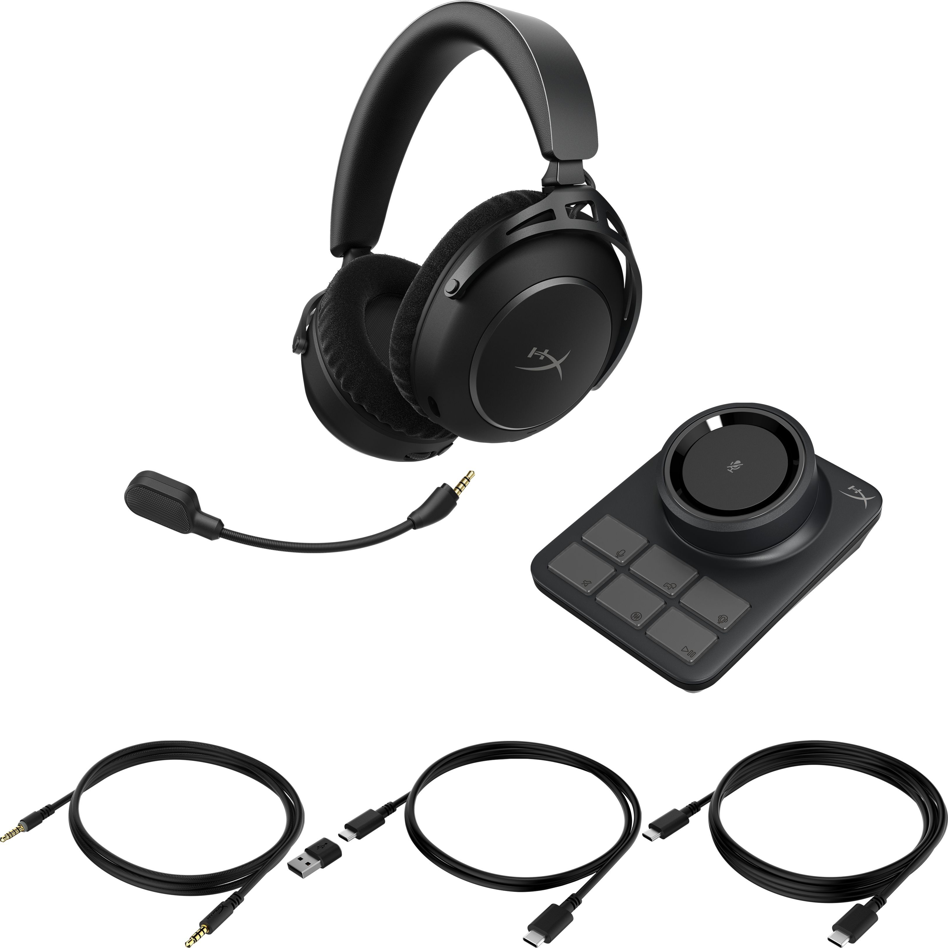 Ігрова гарнітура HyperX Cloud Alpha 2 Wireless Black (AJ5C7AA)фото9