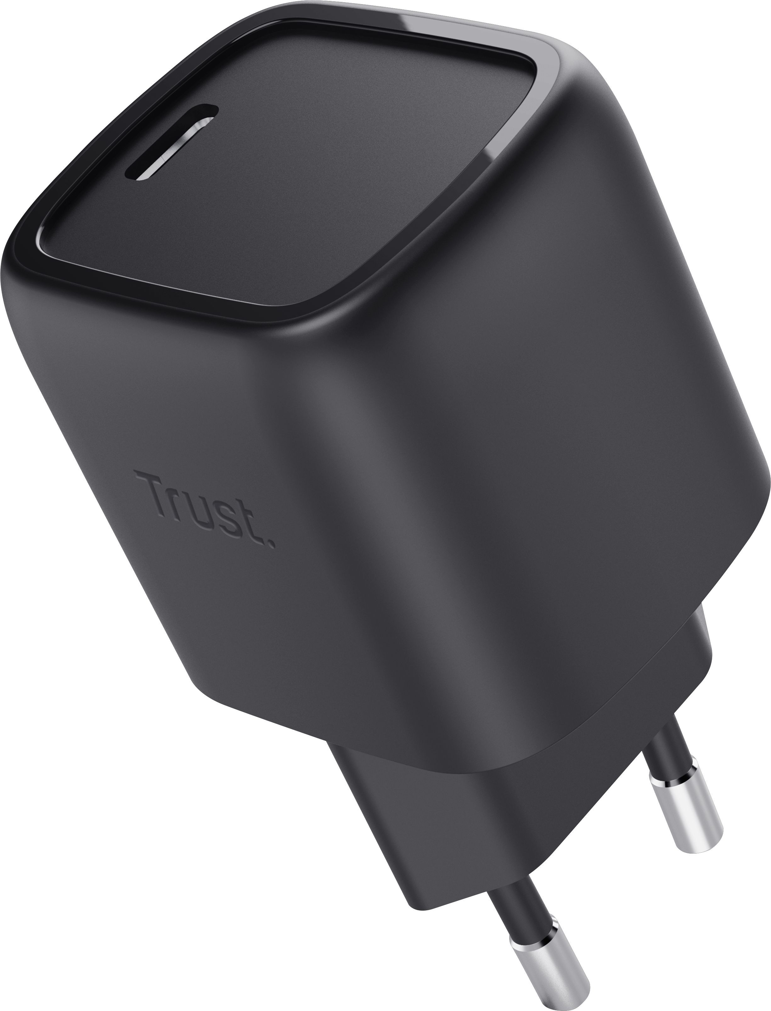 Зарядное устройство сетевое Trust Maxo 30Вт, GaN, USB-C, PD/PPS, Black (25519_TRUST) фото 4