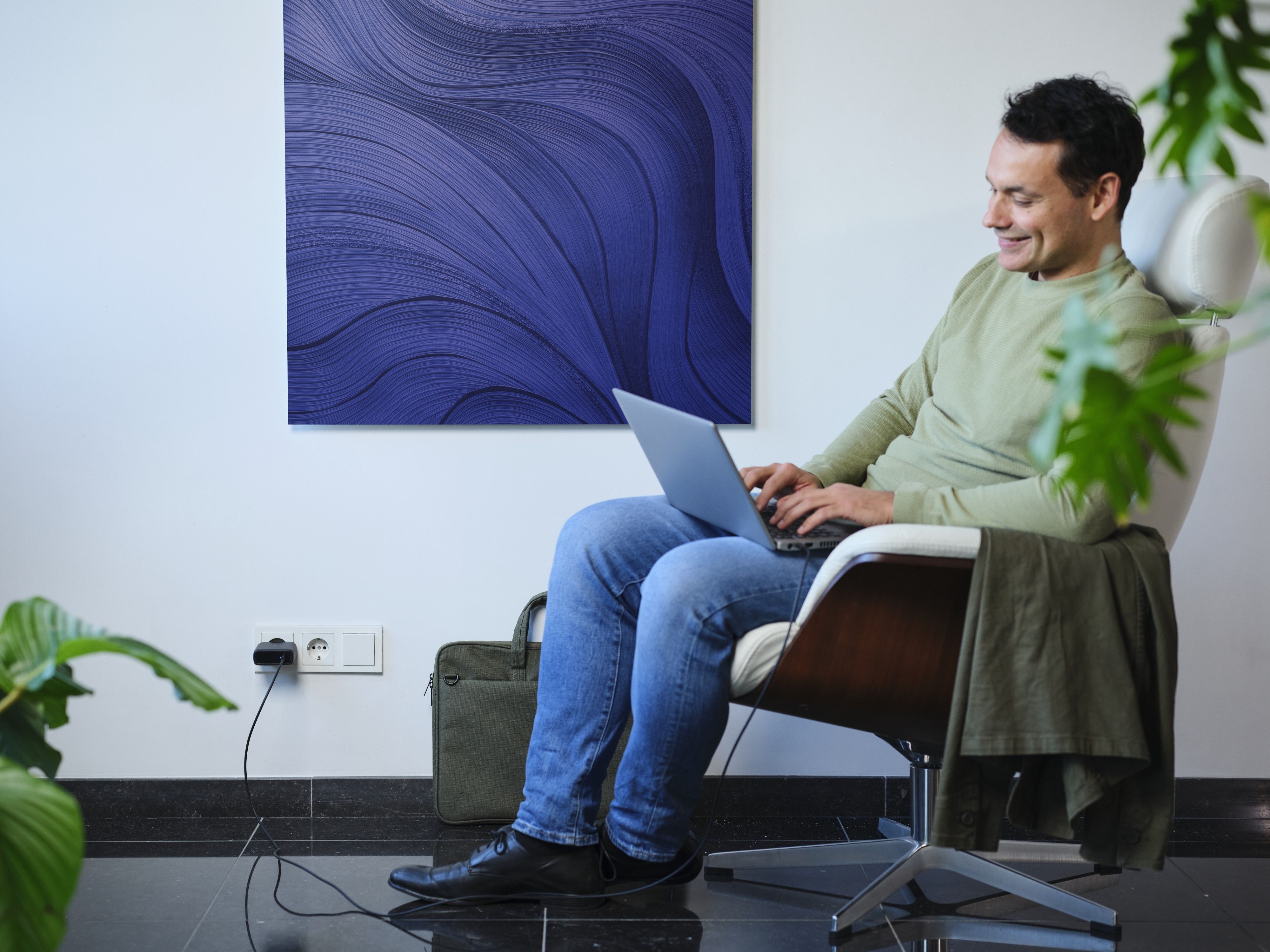 Сетевое зарядное устройство Trust Maxo 100Вт, GaN, USB-C ,PD/PPS, White (25140_TRUST) фото 7