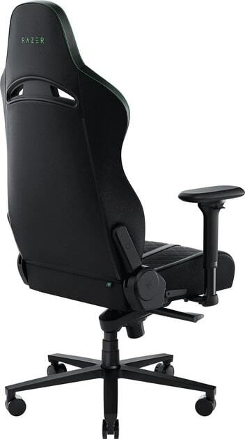 Кресло игровое Razer Enki 4D-Armrests Black/Green (RZ38-03720100-R3G1) фото 4
