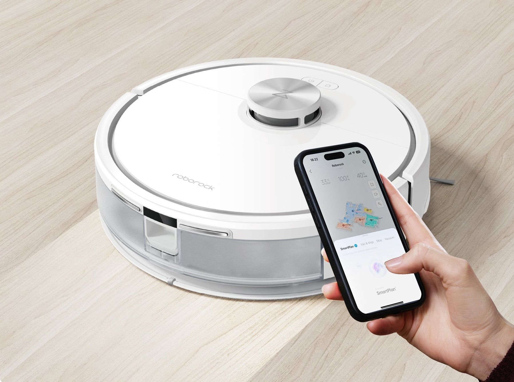 Робот-пилосос Roborock Q7 TF White 1141765фото