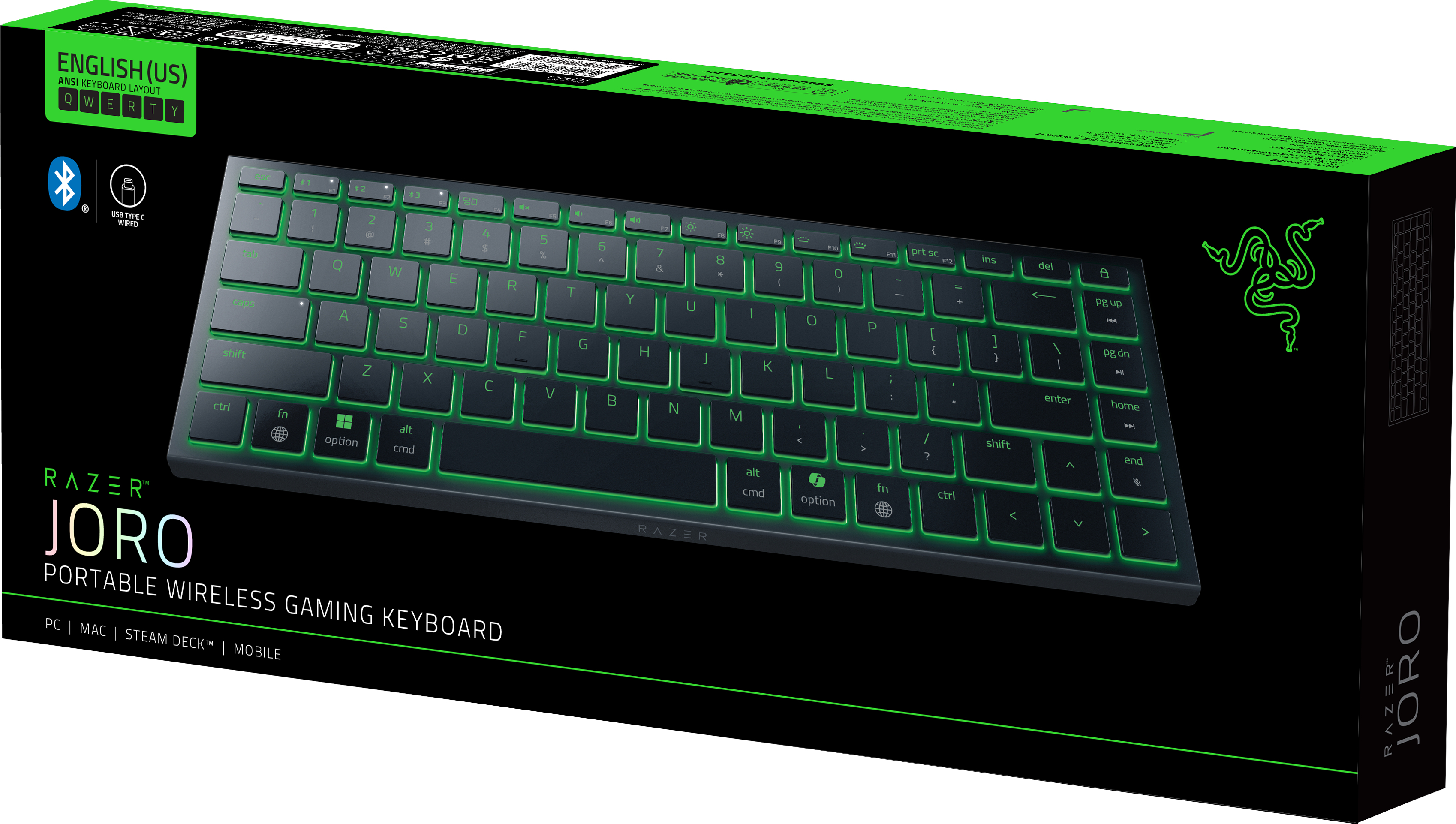 Игровая клавиатура Razer Joro Ultra Low-Profile 86key Black (RZ03-02360100-R3M1) фото 8
