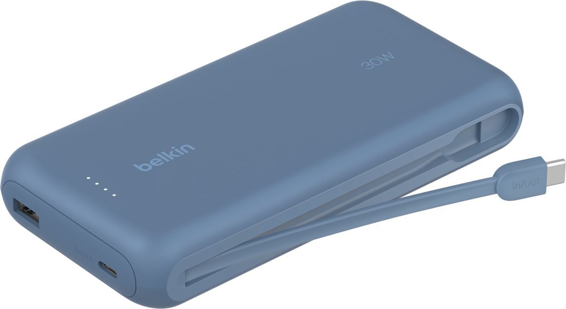 Портативний акумулятор Belkin 20000mAh, 30W USB-C Blue (BPB024HQBL)фото6