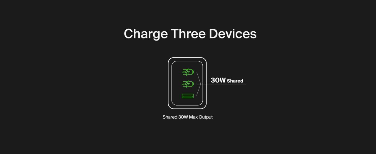 Портативний акумулятор Belkin 20000mAh, 30W USB-C Blue (BPB024HQBL)фото16