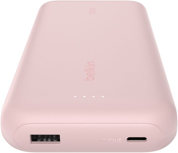 Портативний акумулятор Belkin 20000mAh, 30W USB-C Pink (BPB024HQPK)фото