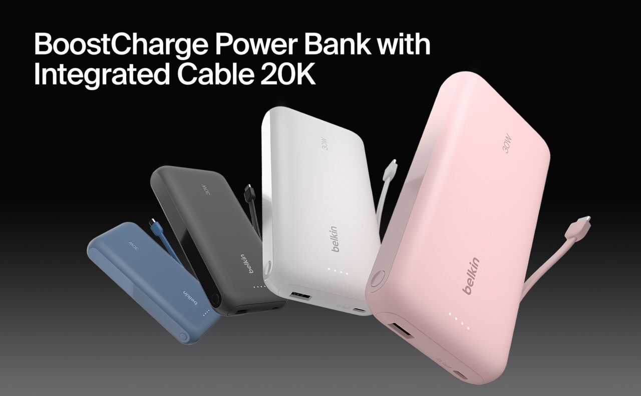 Портативний акумулятор Belkin 20000mAh, 30W USB-C Pink (BPB024HQPK)фото16