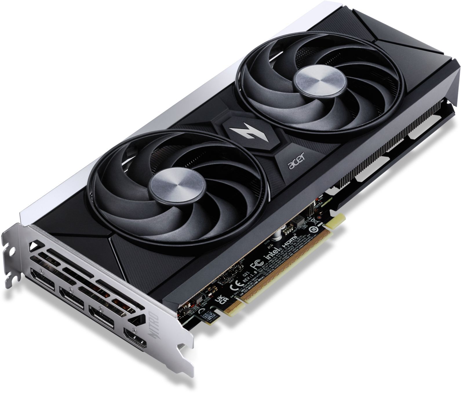 Видеокарта ACER Arc B580 10GB GDDR6 Nitro ОС (DP.Z4BWW.P01) фото 2