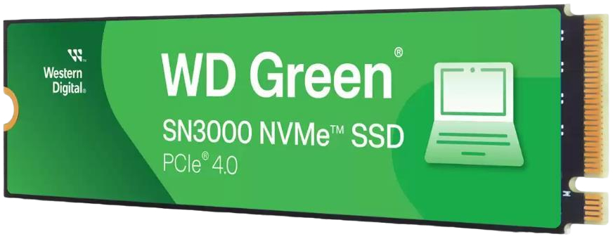 SSD накопичувач WD G4 M.2 NVME 1TB GREEN SN3000 (WDS100T4G0E)фото2