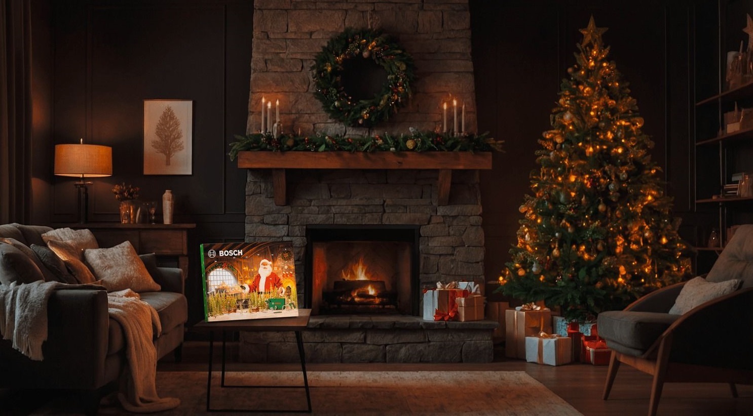 Набор инструментов Bosch, промо набор адвент календарь 2025-26 (1.600.A03.9HD) фото 9