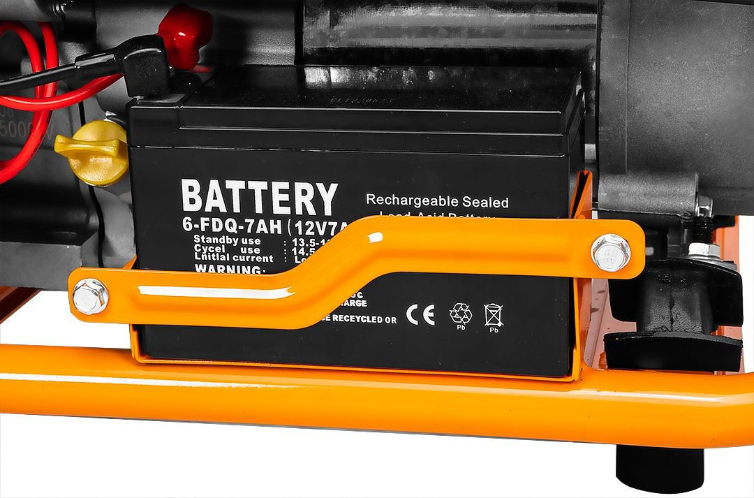 Генератор бензиновый Neo Tools 230В, 3кВт + солнечная панель Neo Tools 15Вт, 2xUSB (04-730P) фото 