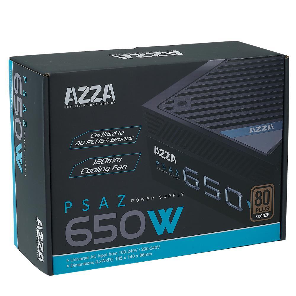 Блок питания AZZA 650W PSAZ-650B (PSAZ-650B) фото 4