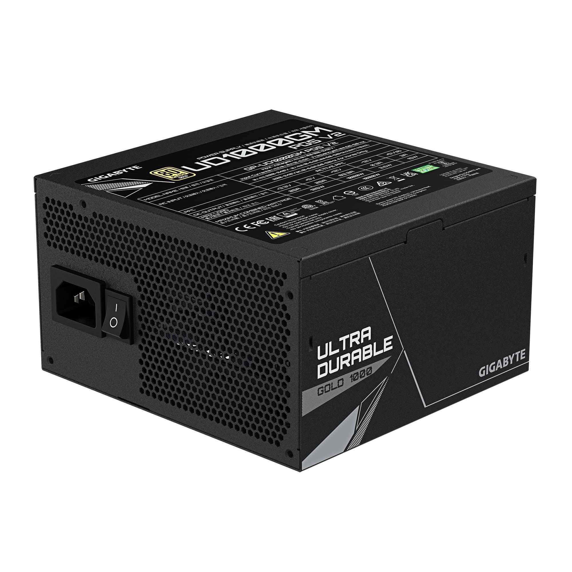 Блок живлення GIGABYTE 1000W GP-UD1000GM PG5 V2 (GP-UD1000GM PG5 V2)фото2