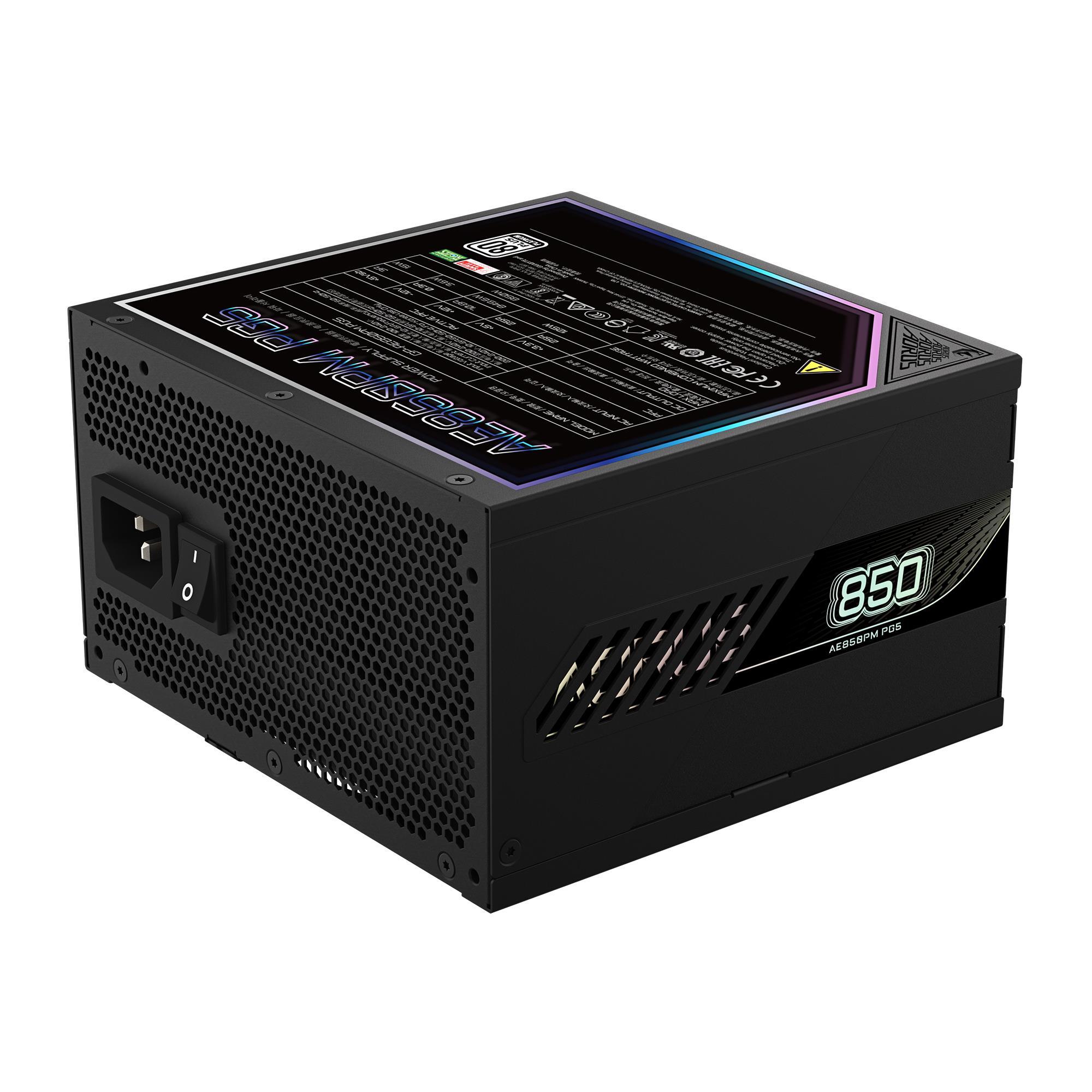 Блок живлення GIGABYTE 850W GP-AE850PM PG5 (GP-AE850PM PG5)фото2