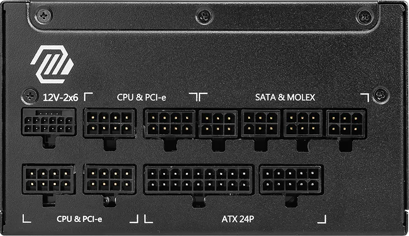 Блок питания MSI 1250W MAG A1250GL PCIE5 (MAG A1250GL PCIE5) фото 