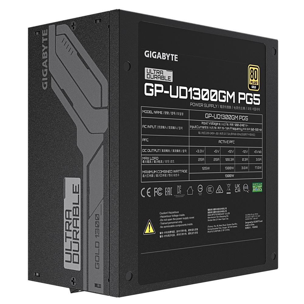 Блок живлення GIGABYTE 1300W GP-UD1300GM PG5 (GP-UD1300GM PG5)фото6