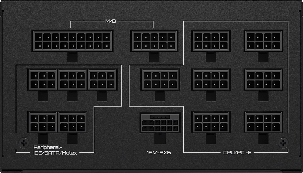 Блок питания GIGABYTE 1300W GP-UD1300GM PG5 (GP-UD1300GM PG5) фото 