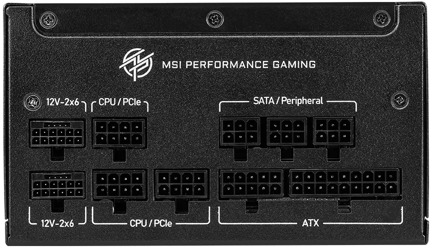 Блок питания MSI 1250W MPG A1250GS PCIE5 (MPG A1250GS PCIE5) фото 