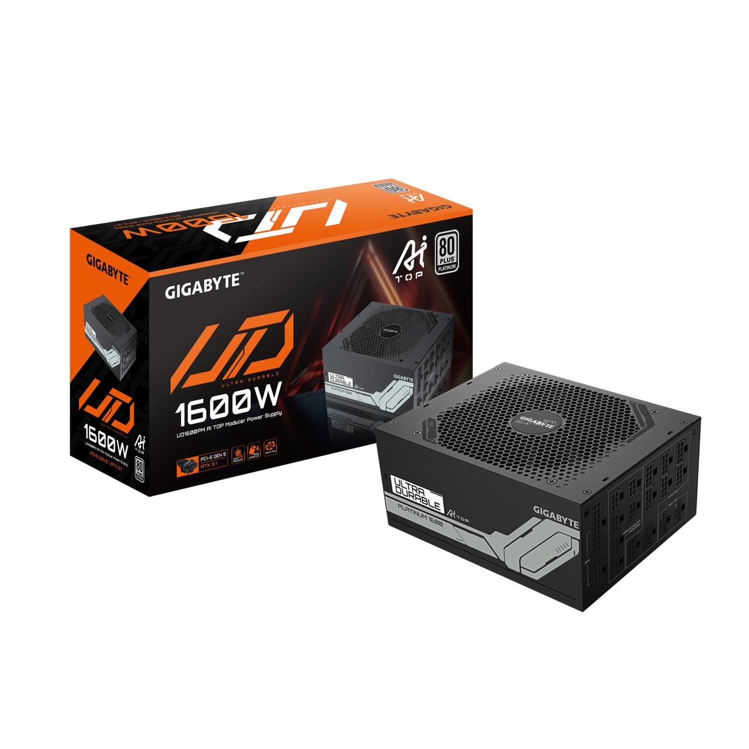 Блок живлення GIGABYTE 1600W GP-UD1600PM PG5 (GP-UD1600PM PG5)фото