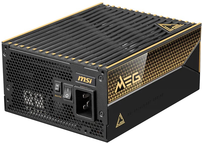 Блок живлення MSI 1600W MEG AI1600T PCIE5 (MEG AI1600T PCIE5)фото