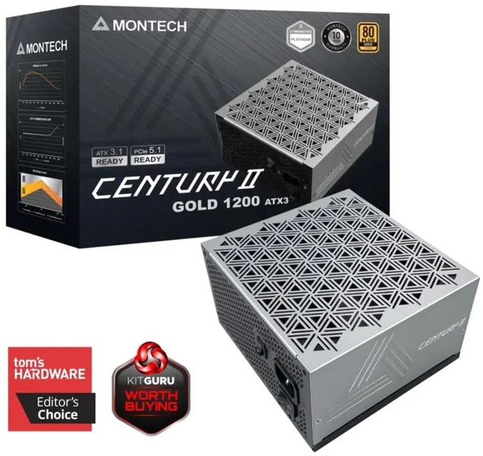 Блок питания MONTECH 1200W CENTURY II 1200 (CENTURY II 1200) фото6