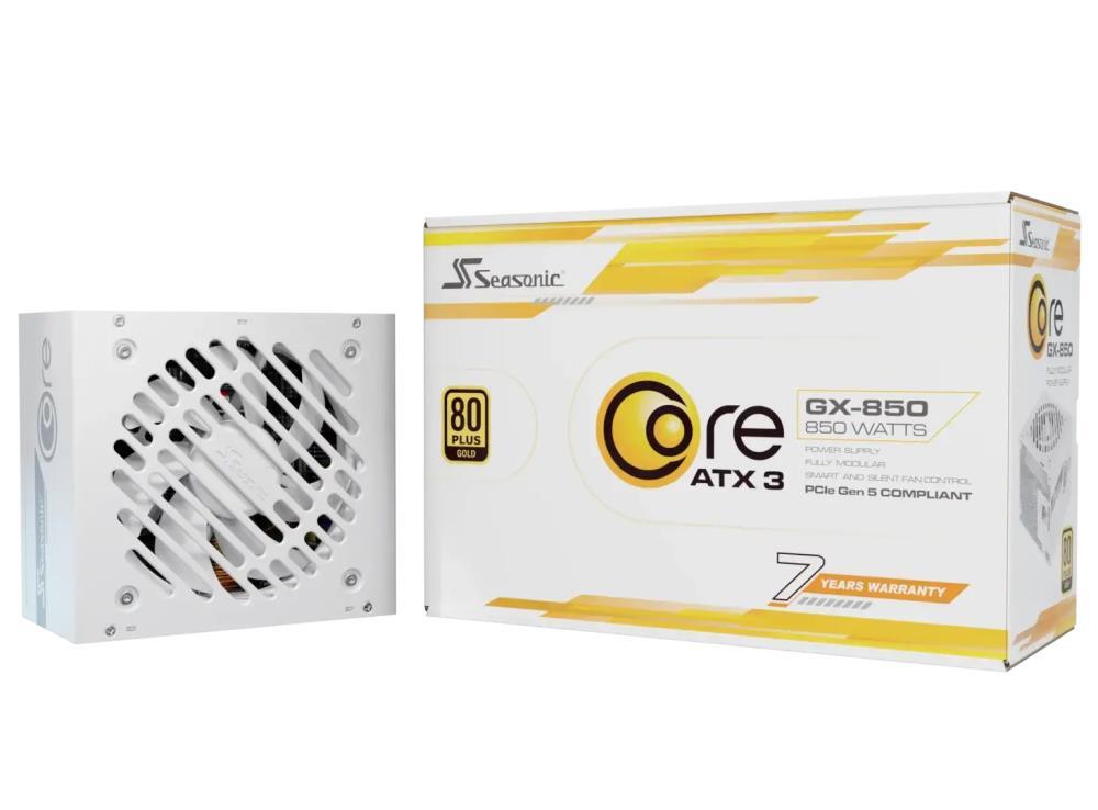 Блок питания SEASONIC 850W CORE GX-850-ATX31 (CORE GX-850-ATX31 WHITE) фото 10