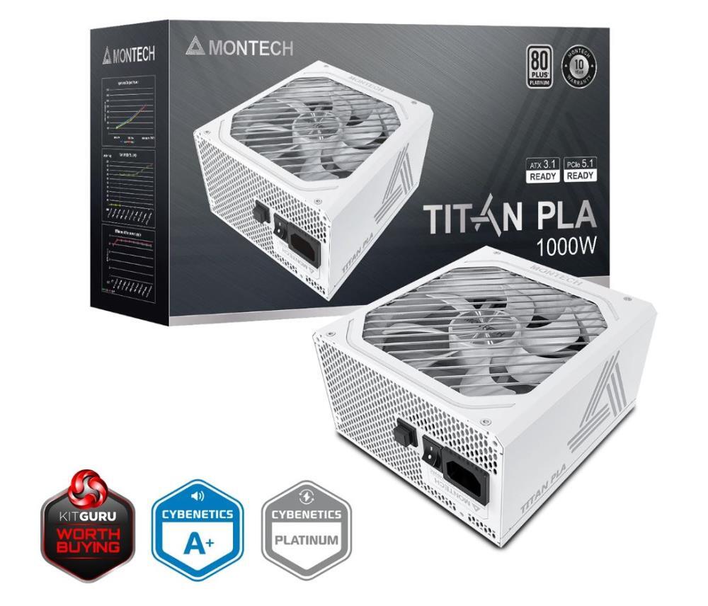 Блок питания MONTECH 1000W TIX0125 TITAN PLA 1000 (TITAN PLA 1000) фото 