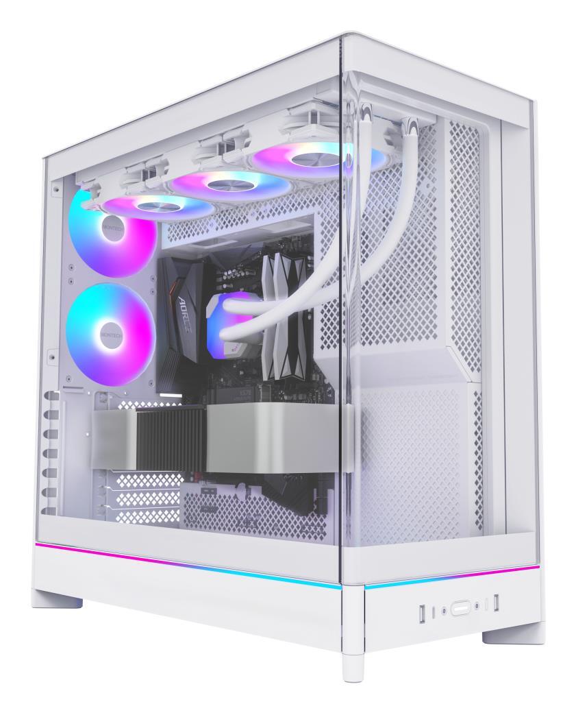 Корпус MONTECH HS02 PRO White (HS02 PRO (W)) фото 7