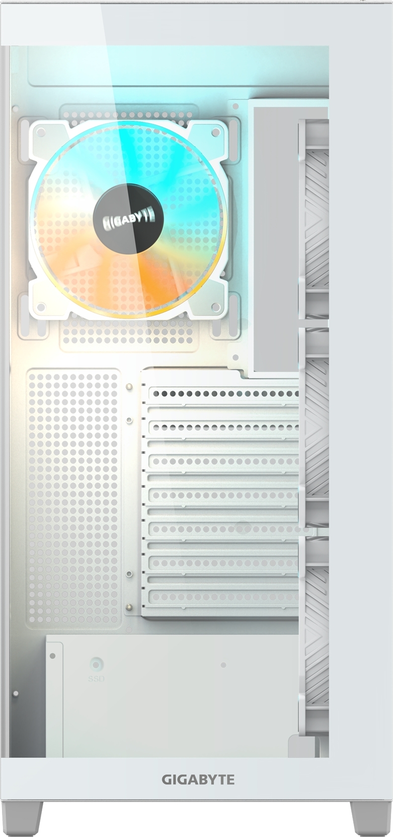 Корпус GIGABYTE C500 Panoramic Stealth Ice (GB-C500PI ST) фото 3