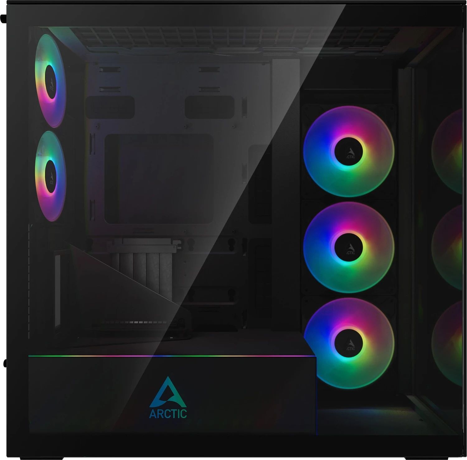 Корпус ARCTIC Xtender VG Mirror Black (ACPCC00019A)фото4