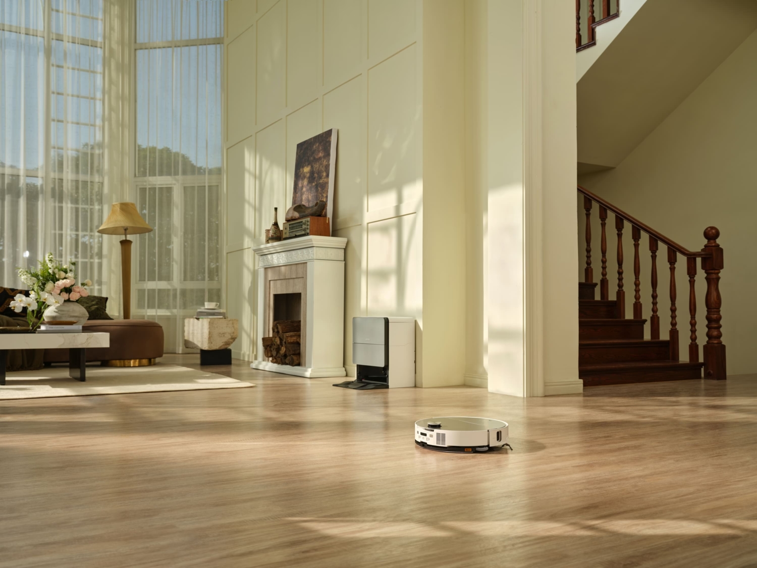 Робот-пилосос Roborock Saros 10 White (1139656)фото