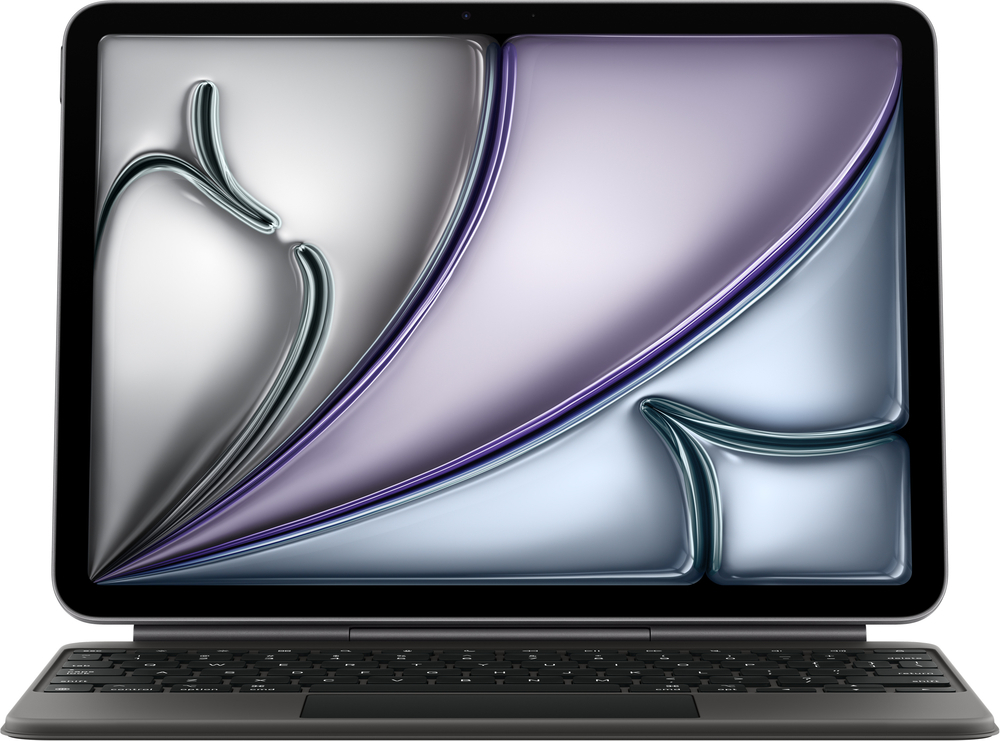 Чехол-клавиатура Apple Magic Keyboard for iPad Air 11-inch (M3) Ukrainian Black (MGYX4UA/A) фото 