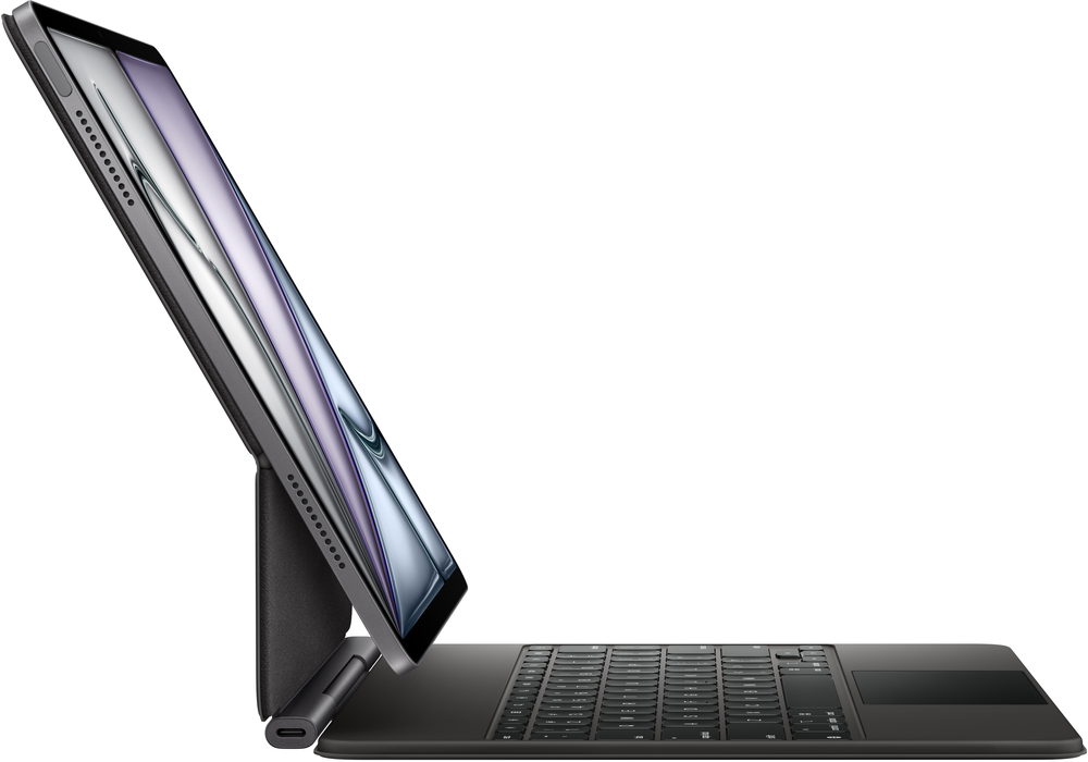 Чохол-клавіатура Apple Magic Keyboard for iPad Air 13-inch (M3) Ukrainian Black (MGYY4UA/A)фото