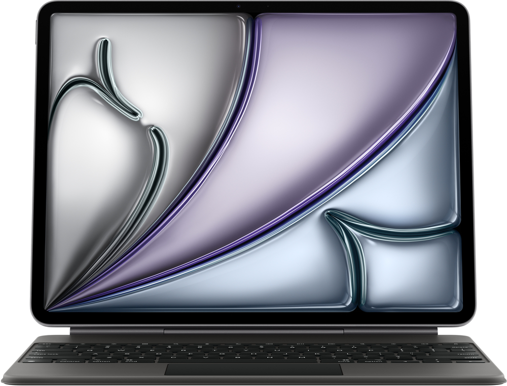 Чохол-клавіатура Apple Magic Keyboard for iPad Air 13-inch (M3) Ukrainian Black (MGYY4UA/A)фото