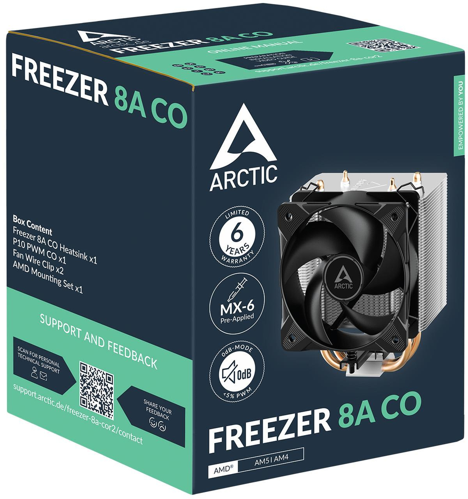 Процесорний кулер ARCTIC SAM5/SAM4 ACFRE00162A (ACFRE00162A)фото6