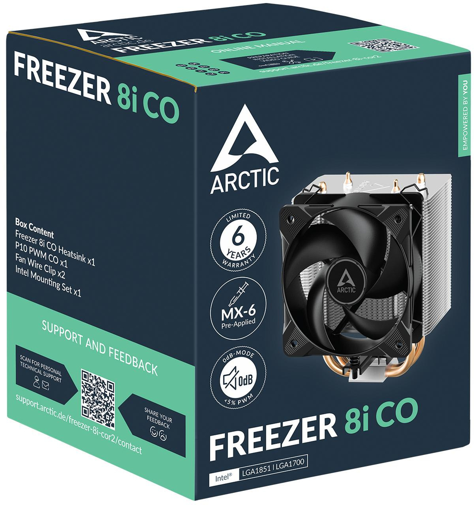 Процесорний кулер ARCTIC S1700/1851 ACFRE00191A (ACFRE00191A)фото6