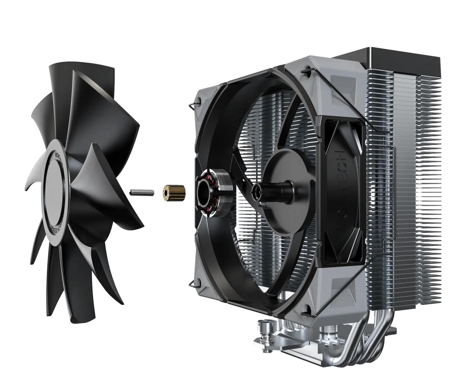 Процессорный кулер MONTECH MULTI SOCKET BLACK NX400 (B) (NX400 (B)) фото