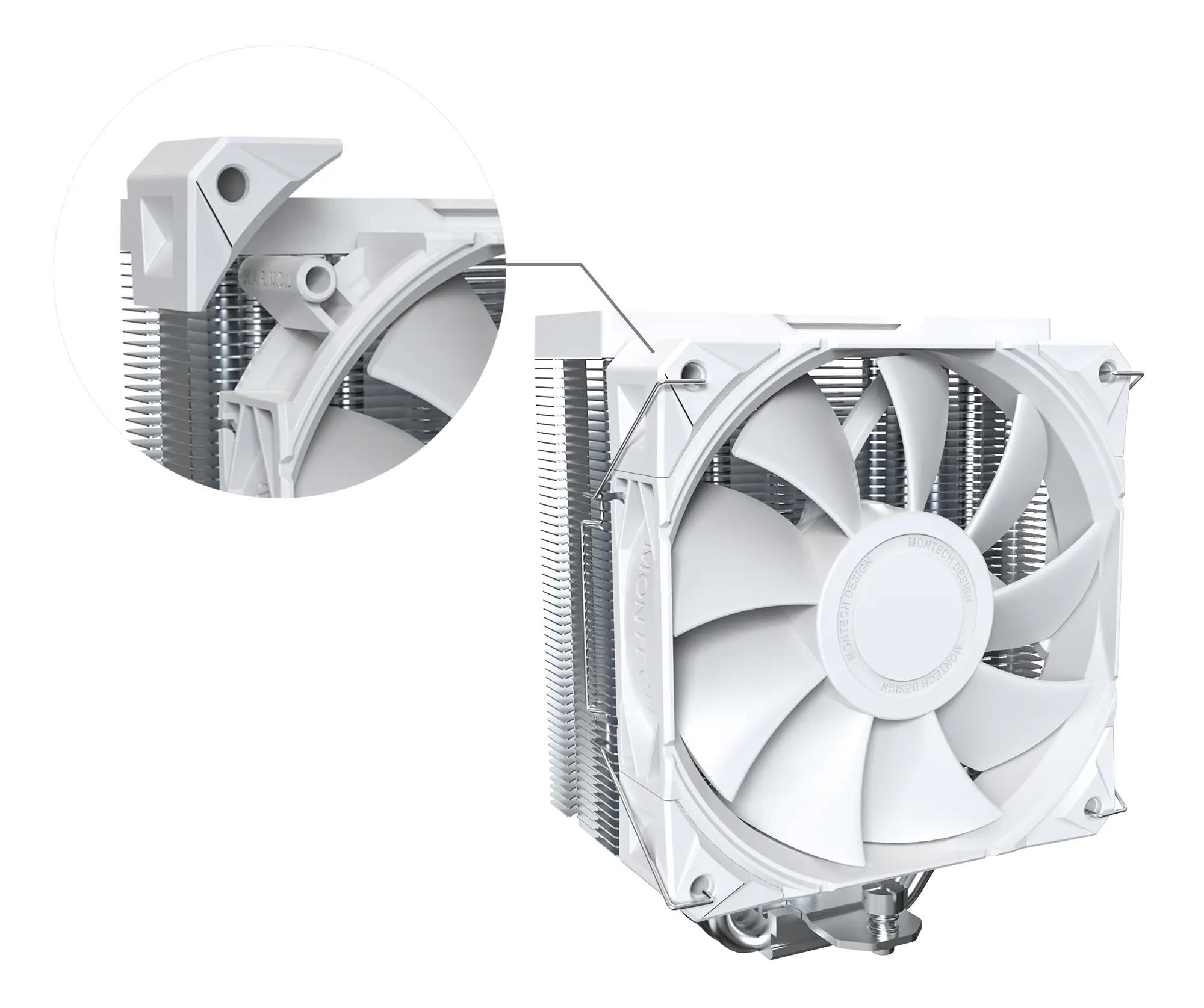 Процессорный кулер MONTECH MULTI SOCKET WHITE NX400 (W) (NX400 (W)) фото 7