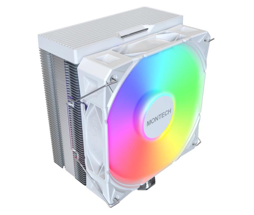 Процессорный кулер MONTECH MULTI SOCKET WHITE NX400 ARGB (W) (NX400 ARGB (W)) фото