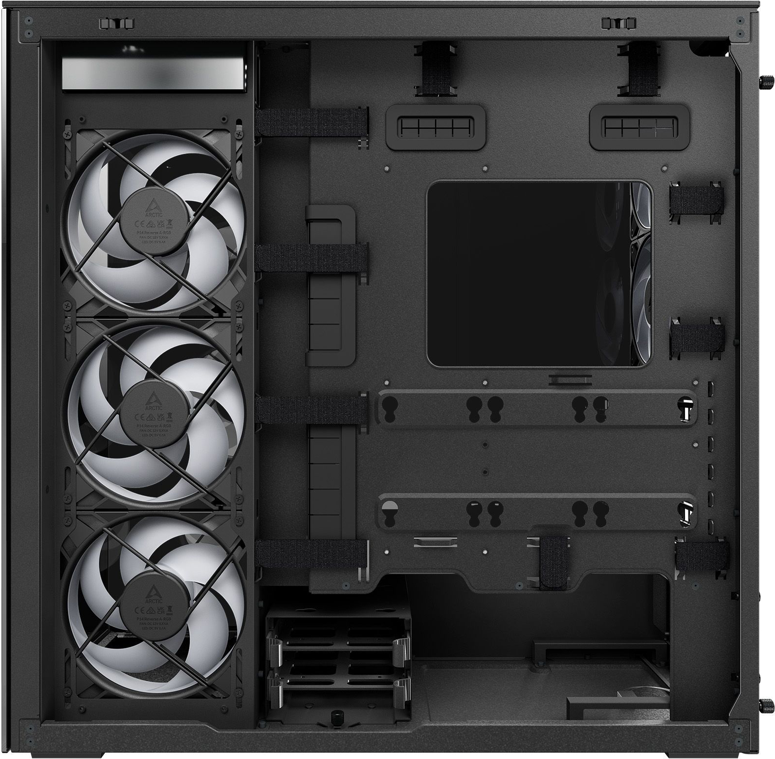 Корпус ARCTIC Xtender Mirror Black (ACPCC00018A)фото10