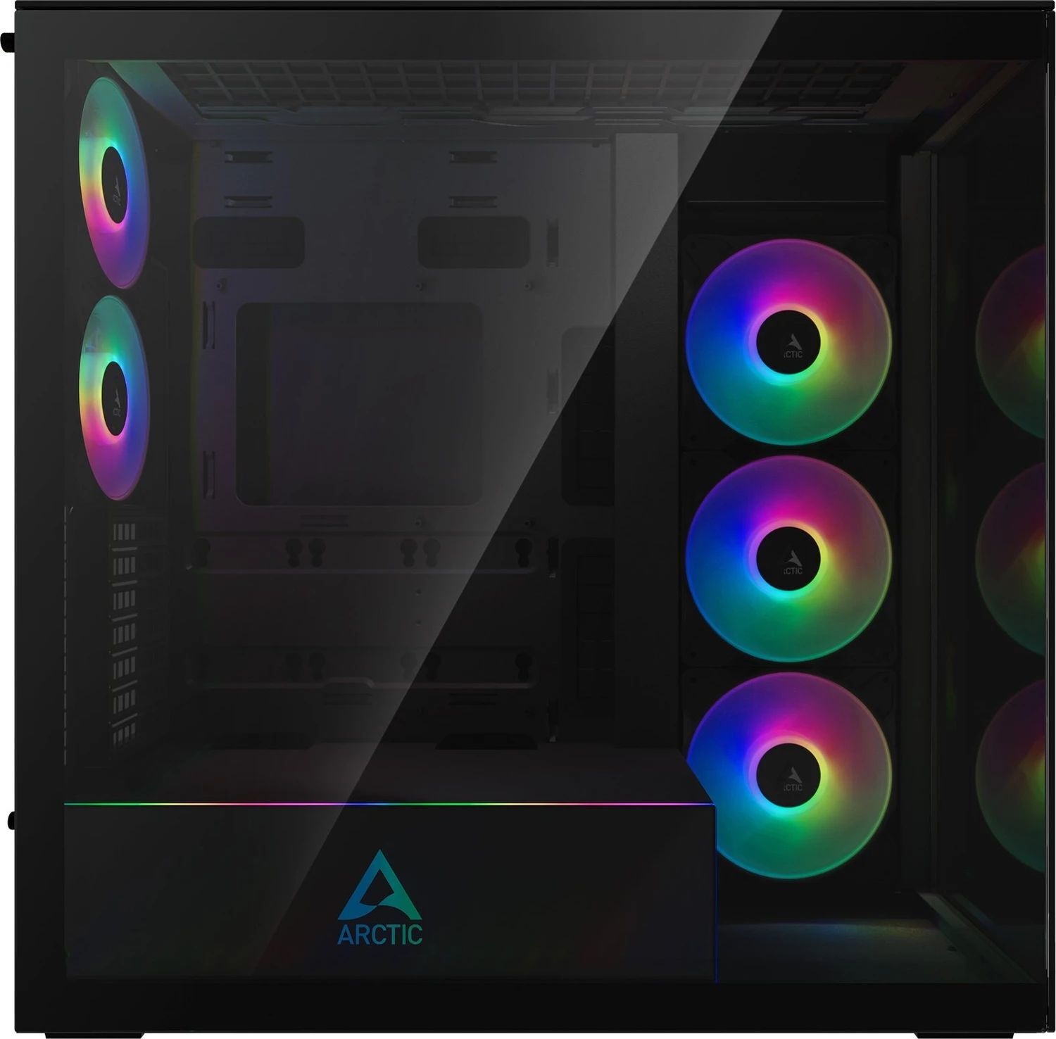 Корпус ARCTIC Xtender Mirror Black (ACPCC00018A)фото4