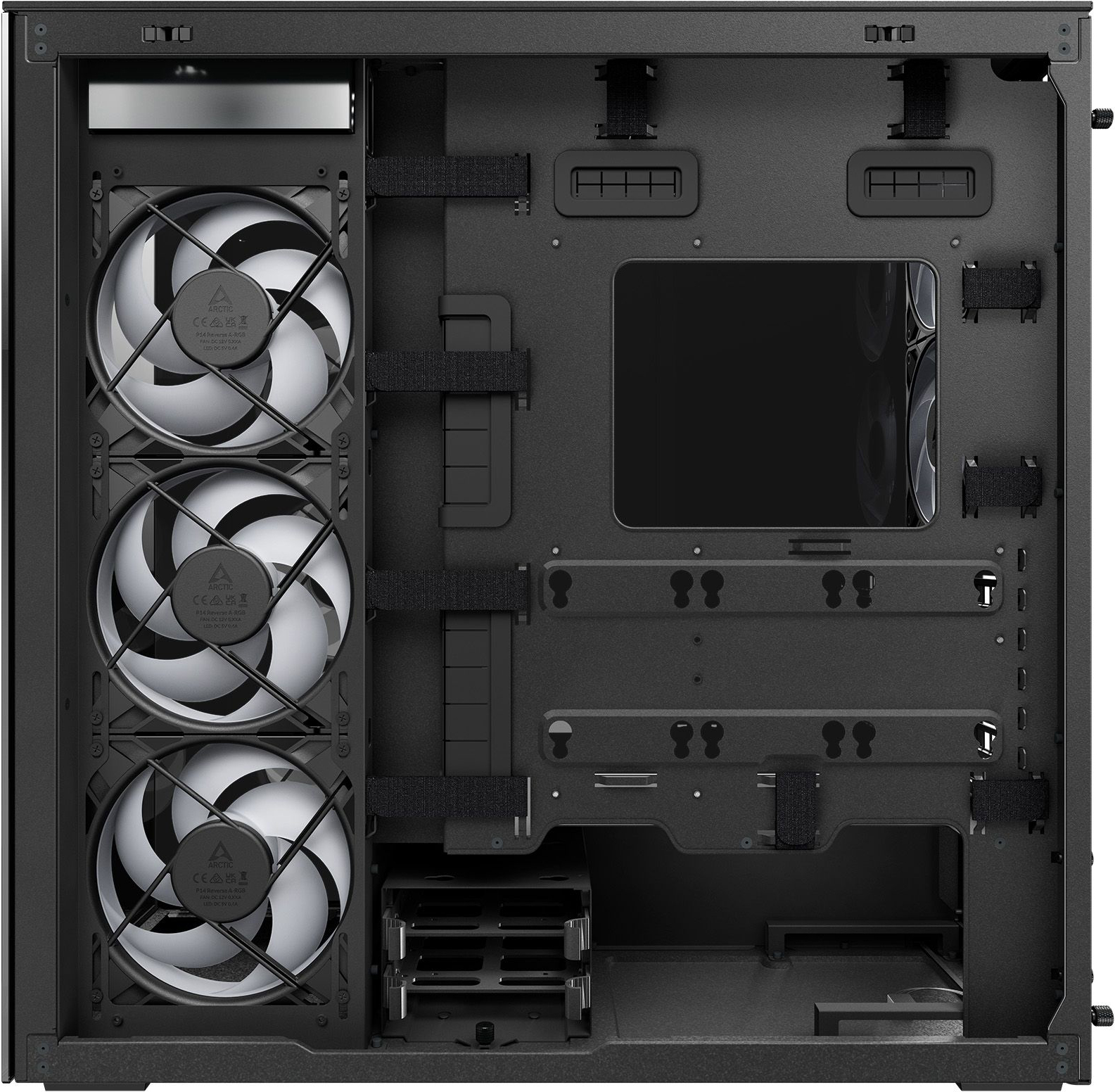 Корпус ARCTIC Xtender VG Black (ACPCC00016A)фото11