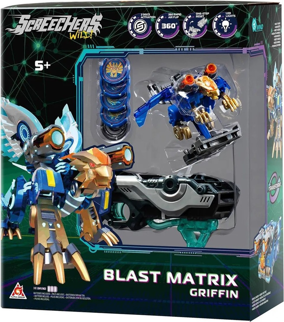 Игровой набор Screechers Wild! S5 L2 - Гриффин (EU686121) фото 10