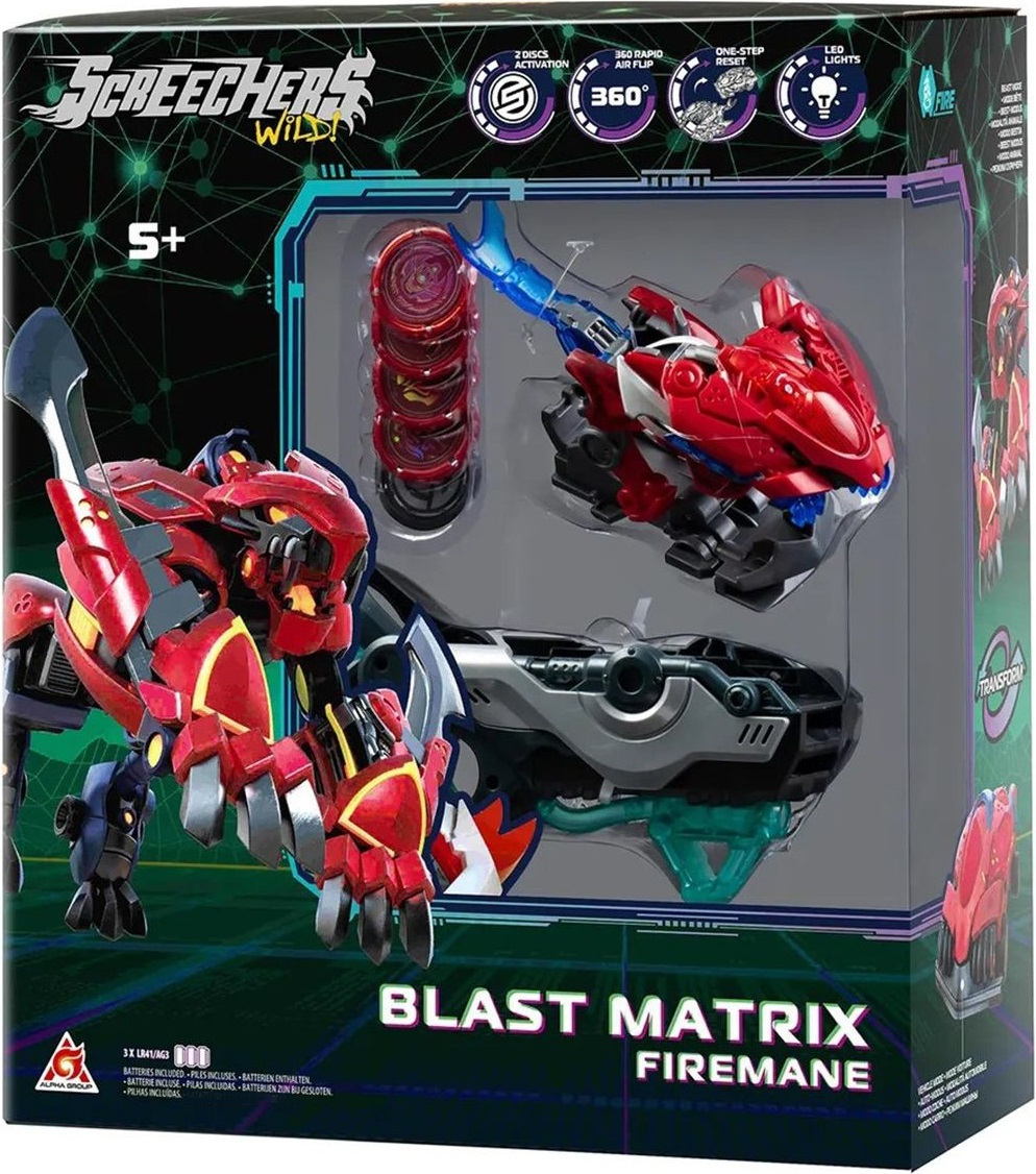 Ігровий набір Screechers Wild! S5 L2 - Файермен (EU686122)фото10