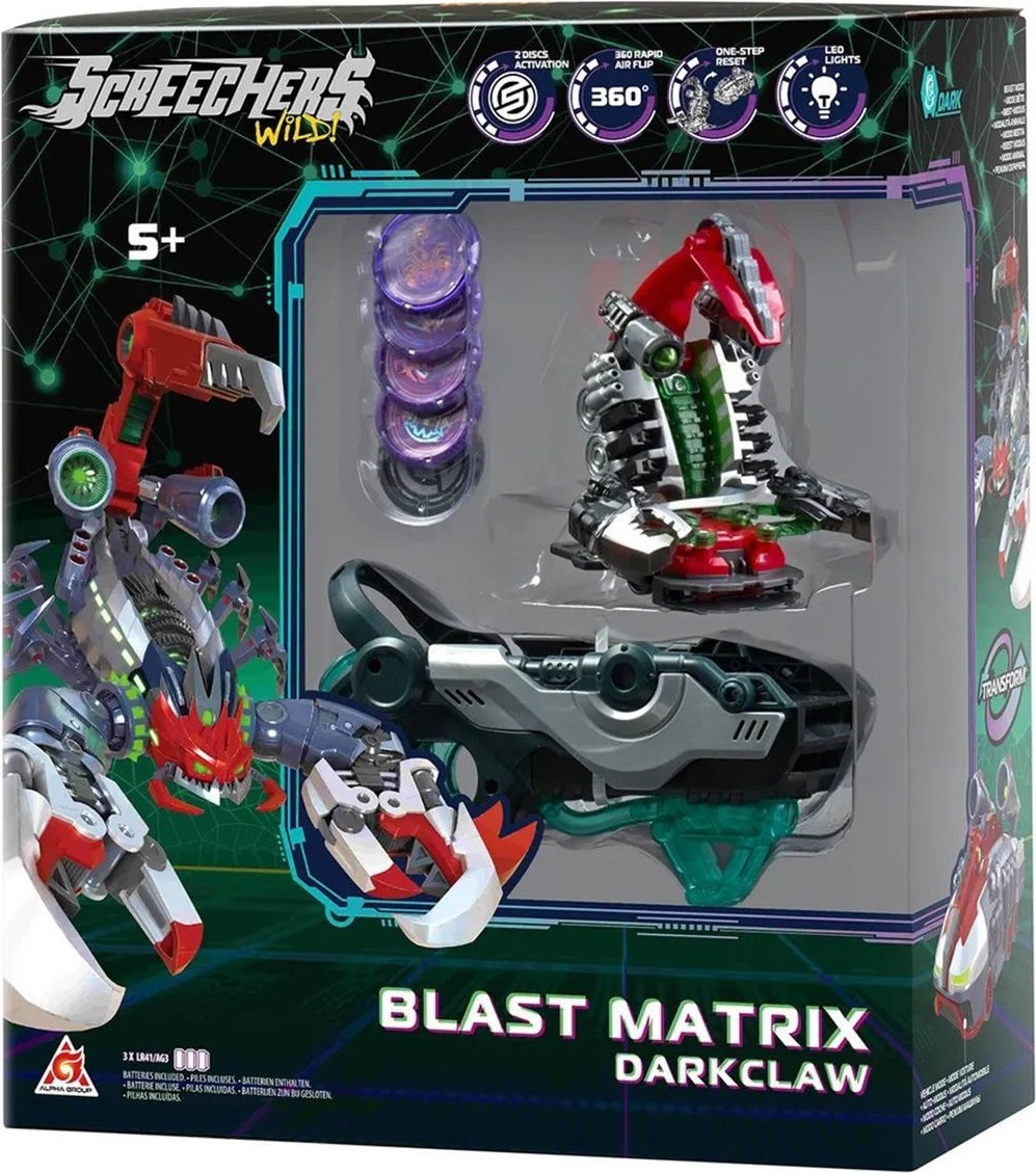 Игровой набор Screechers Wild! S5 L2 - Дарккло (EU686123) фото 10