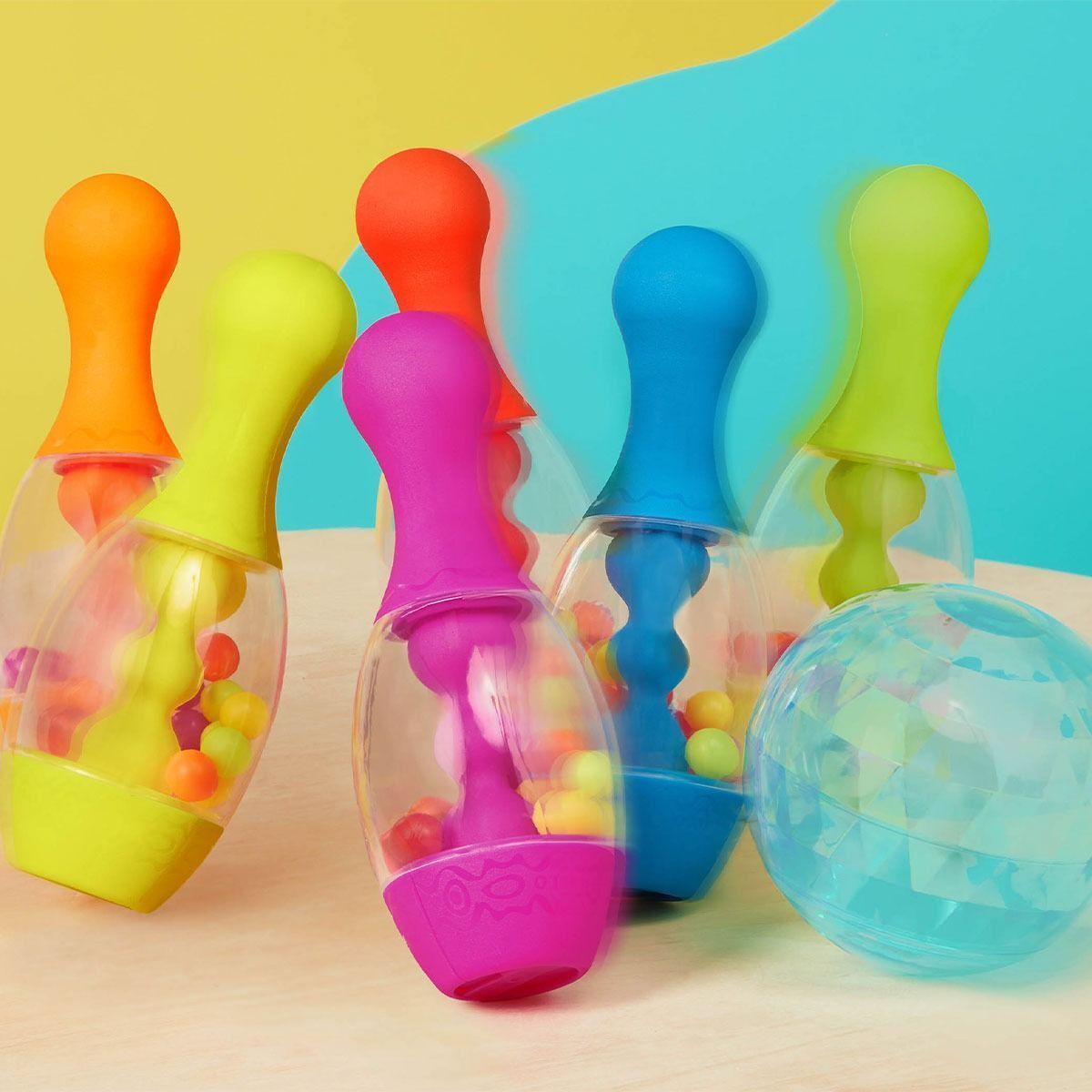 Игровой набор Battat – Красочный боулинг (BX2438Z) фото 6