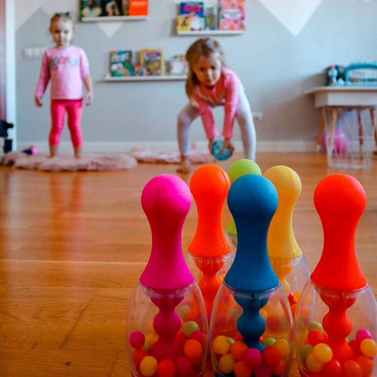 Игровой набор Battat – Красочный боулинг (BX2438Z) фото 7