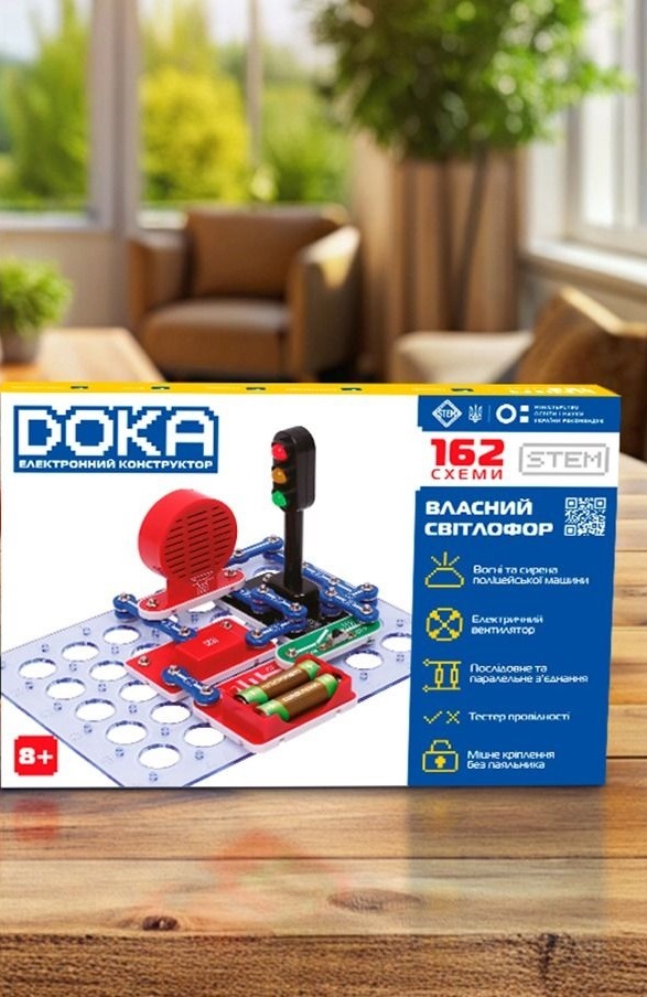 Конструктор електронний DOKA 162 Схеми (D70714)фото4